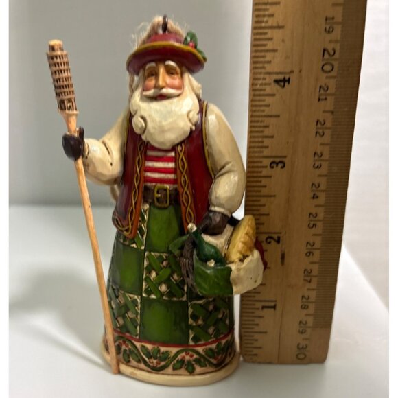 Jim Shore Italian Santa Ornament Heartwood Creek Santas Around the World 2011 - Picture 8 of 9